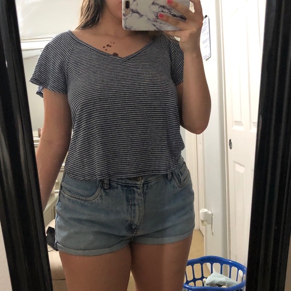 Striped loose t shirt - Picture 3 of 3